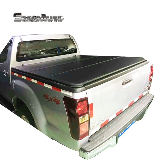 Aluminum Isuzu Dmax Hard Tri Fold Tonneau Cover