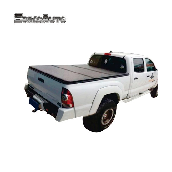 Toyota Tacoma Pickup Truck Hard Tri-Fold Bed Cover Tonneau Cover